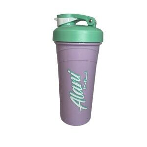 Alaninu alani nu Shaker Bottle 28 Ounce NEW Purple Mint